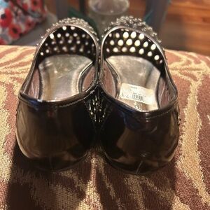 Liliana Black Studded Dress Shoes 8 M